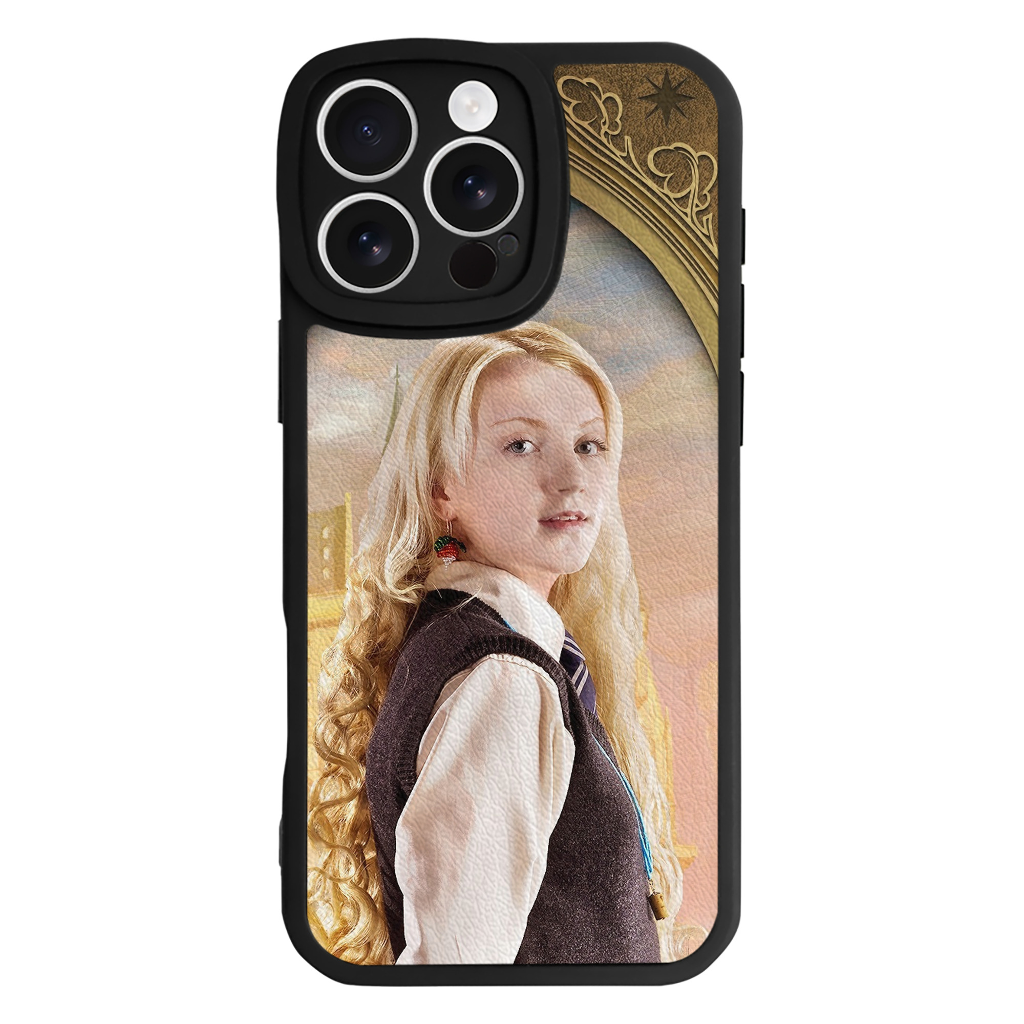 （画像用） Harry Potter ハリー・ポッターシリーズ 【iPhone 16シリーズ対応】シリコンスマホケース（レザー調） 材質：シリコン